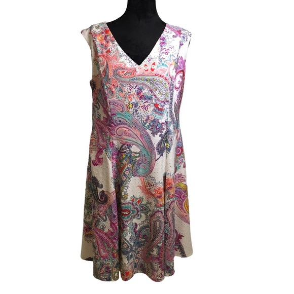 Sandra Darren Dresses & Skirts - Sandra Darren Women's Sleeveless Fit & Flare Dress